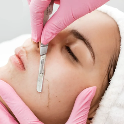 Limpieza con dermaplaning
