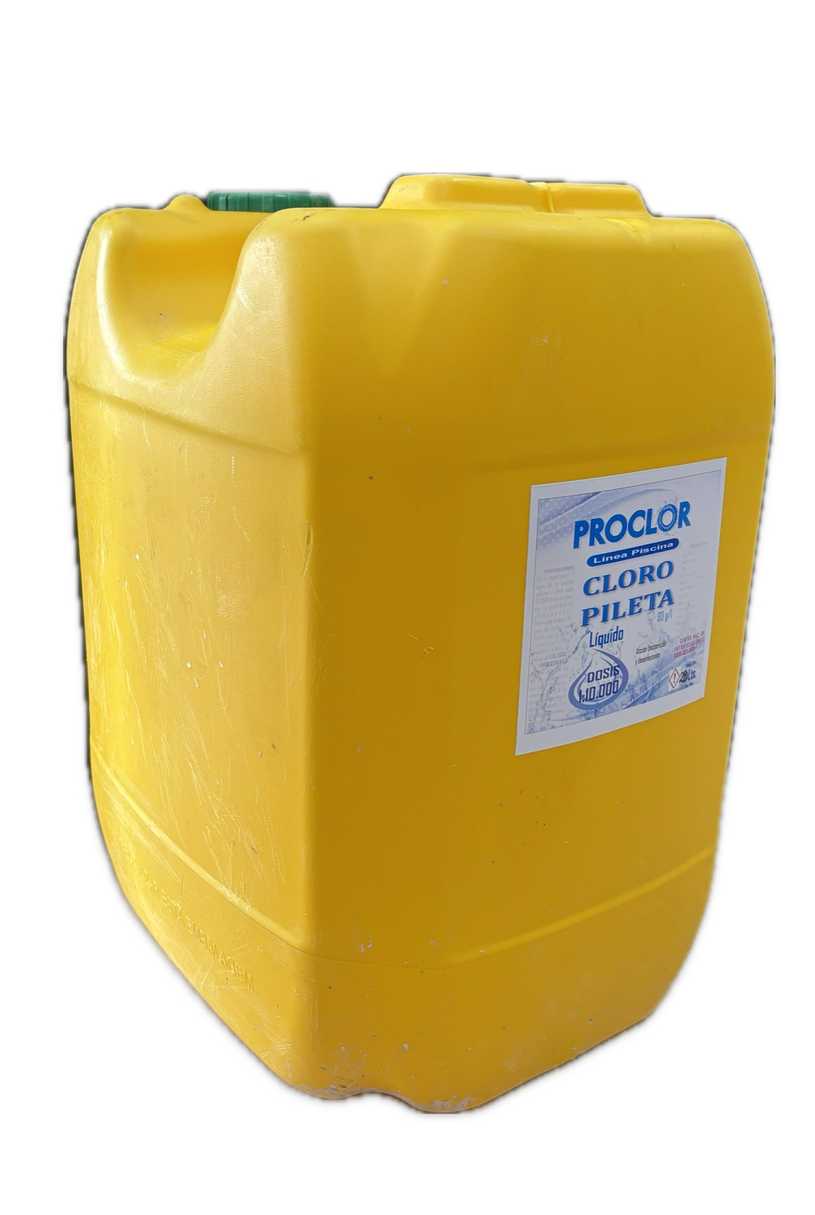 Cloro para Piscinas Concentrado 80 - Bidón X 20 (envase No Incluido)