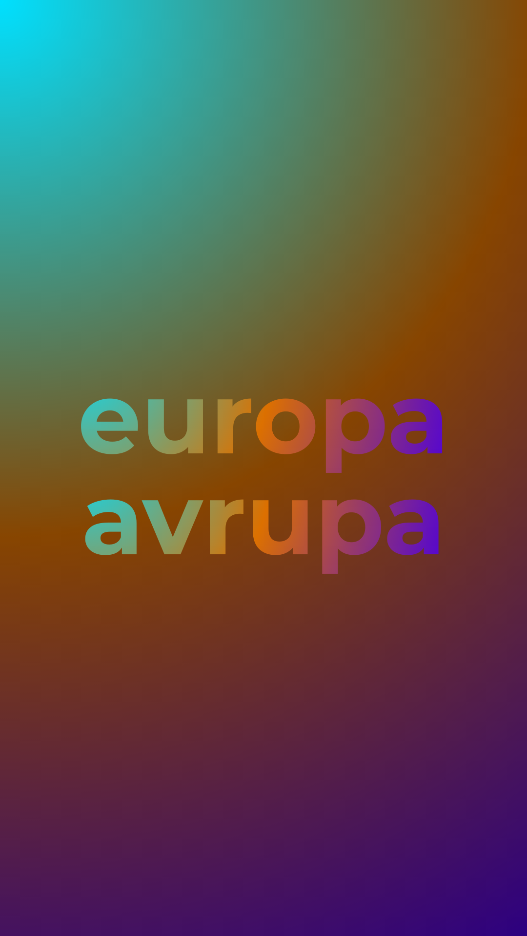 Avrupa