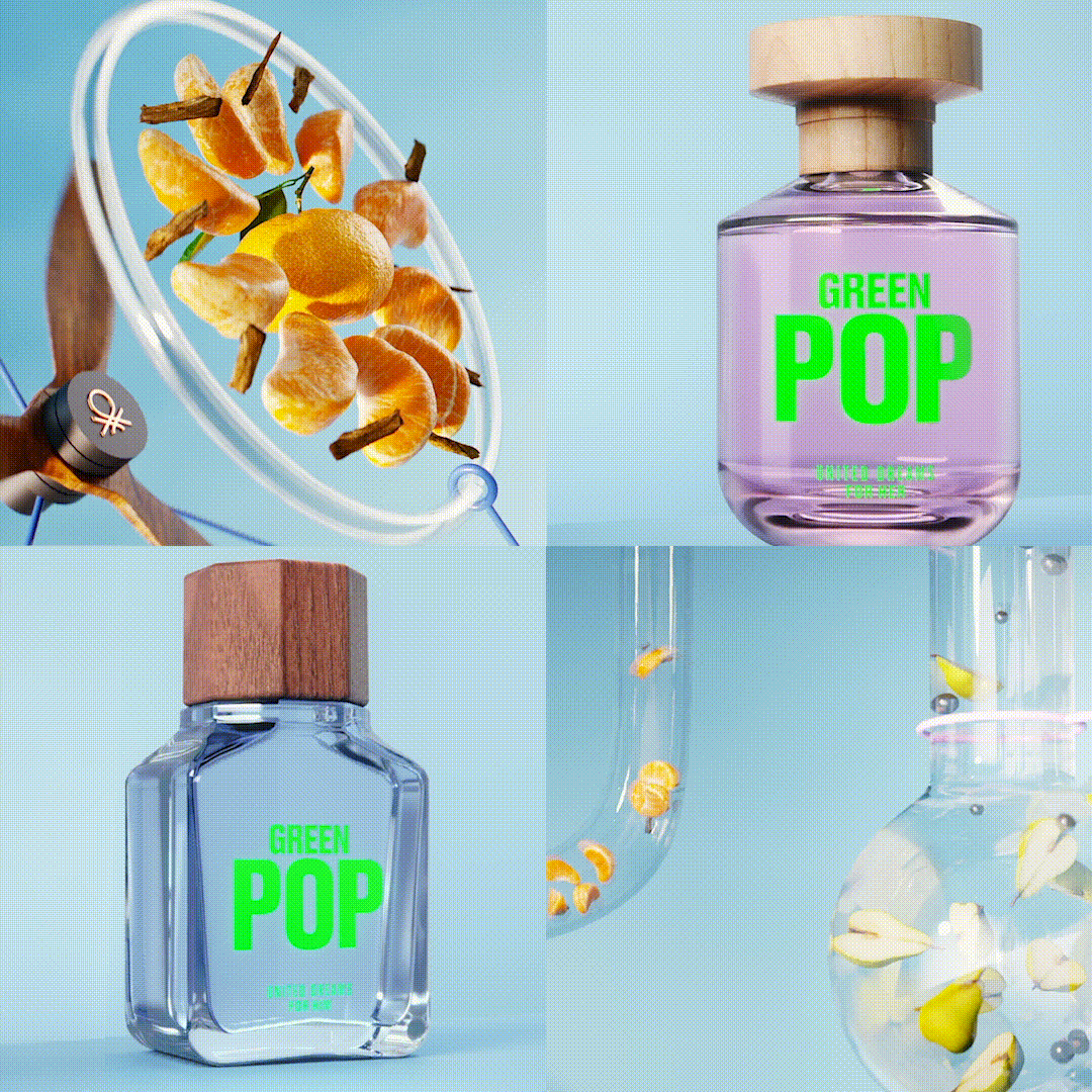 Perfume figura - Púrpura