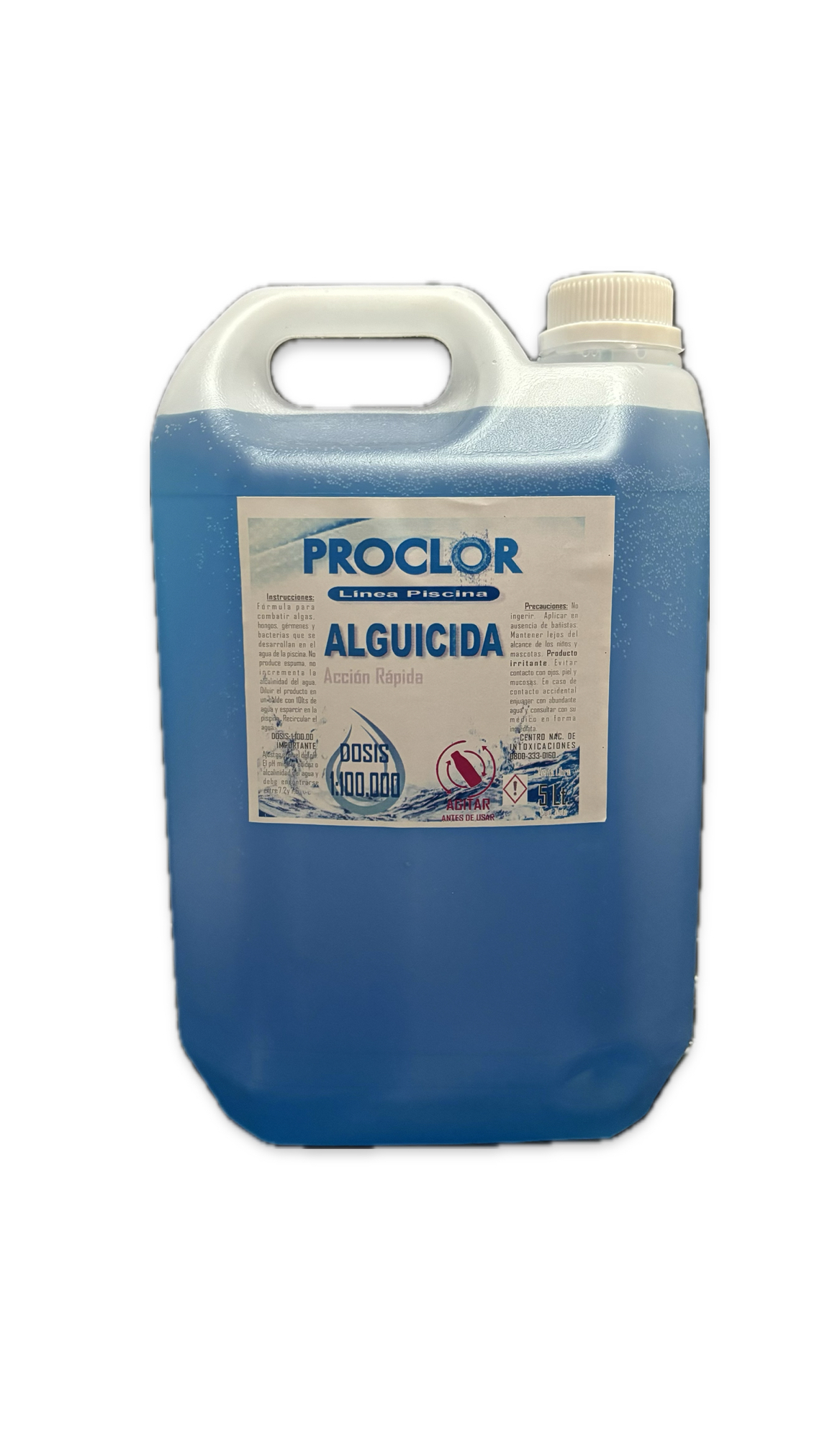 Alguicida Proclor. Bidón X 5 LTS E/inc.