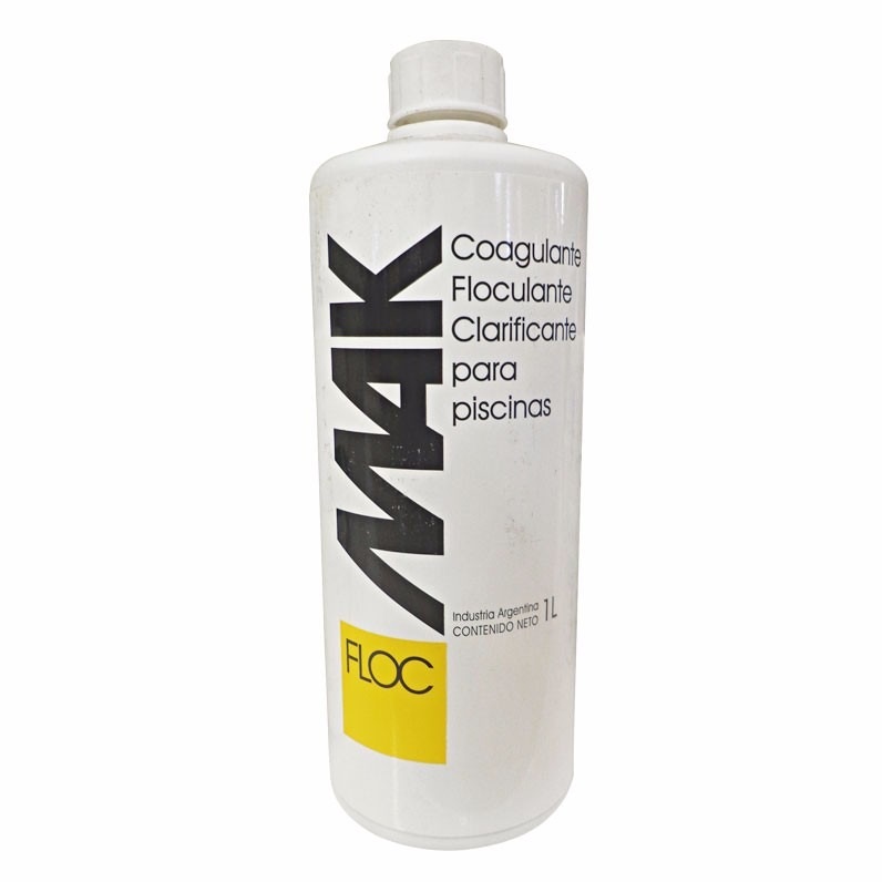 Clarificante MAK Floc en Botella de 1 Litro