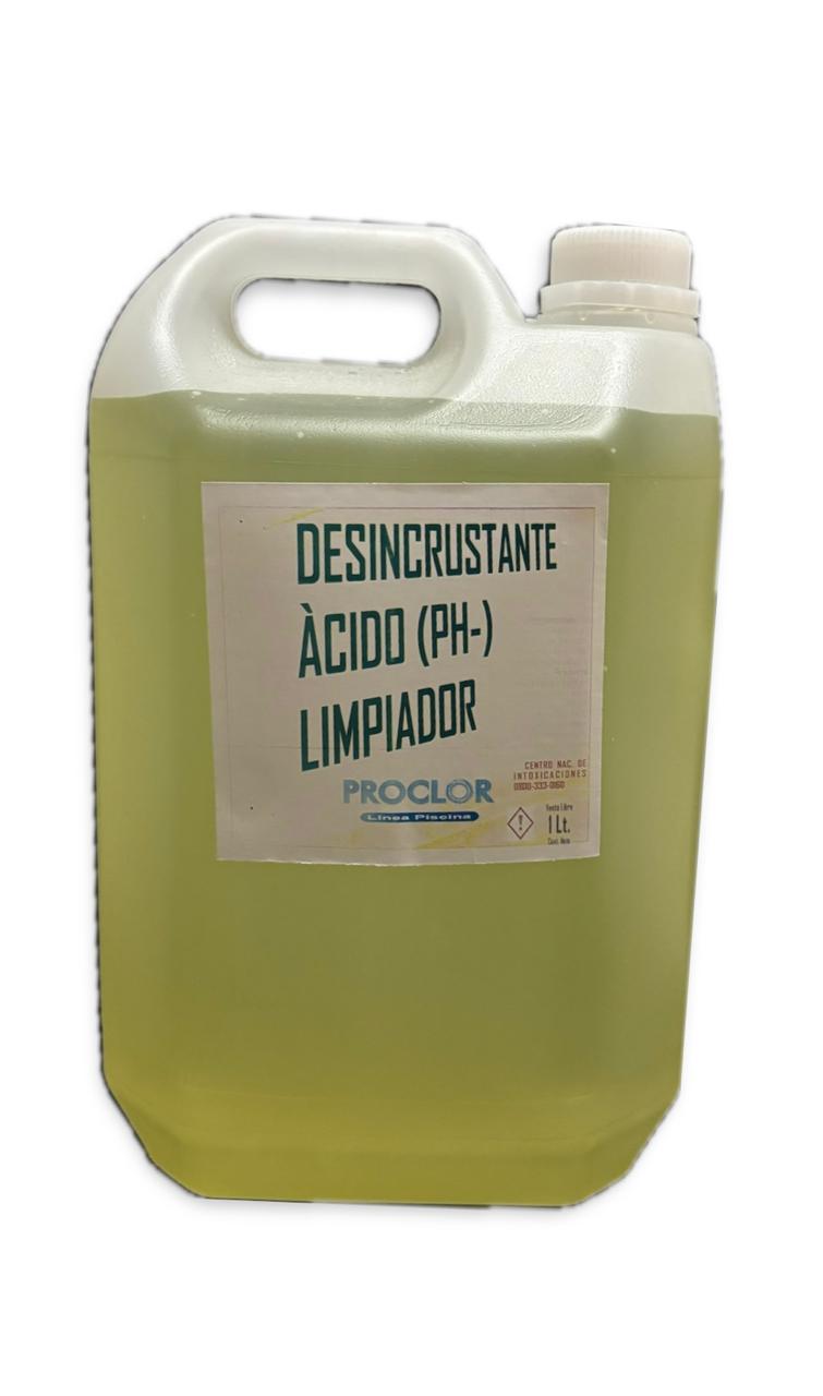 Desincrustante Acido Limpiador. X 5 LTS E/i